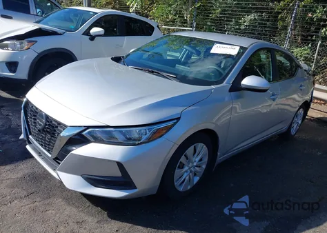 2020 Nissan Sentra S Xtronic Cvt из США, поврежденный, VIN 3N1AB8BV1LY292423